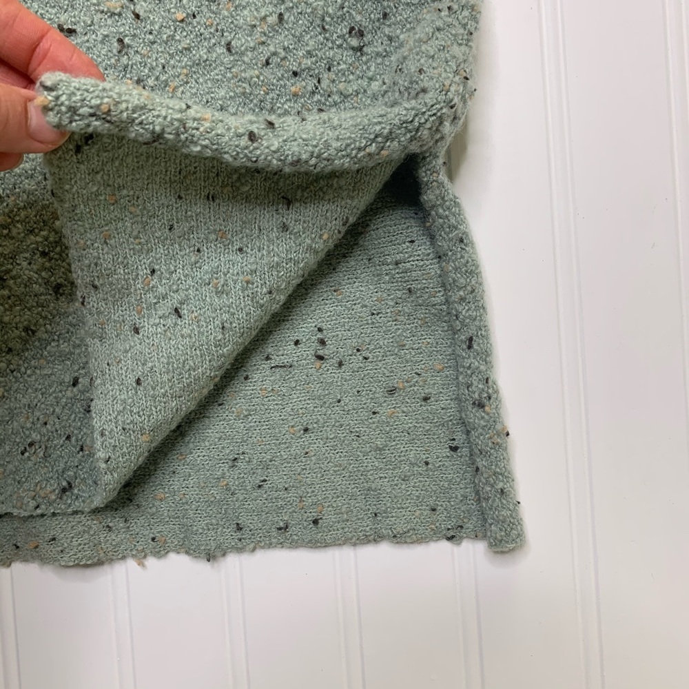 Free People Mint Green Speckled Sweater - Picture 9 of 16